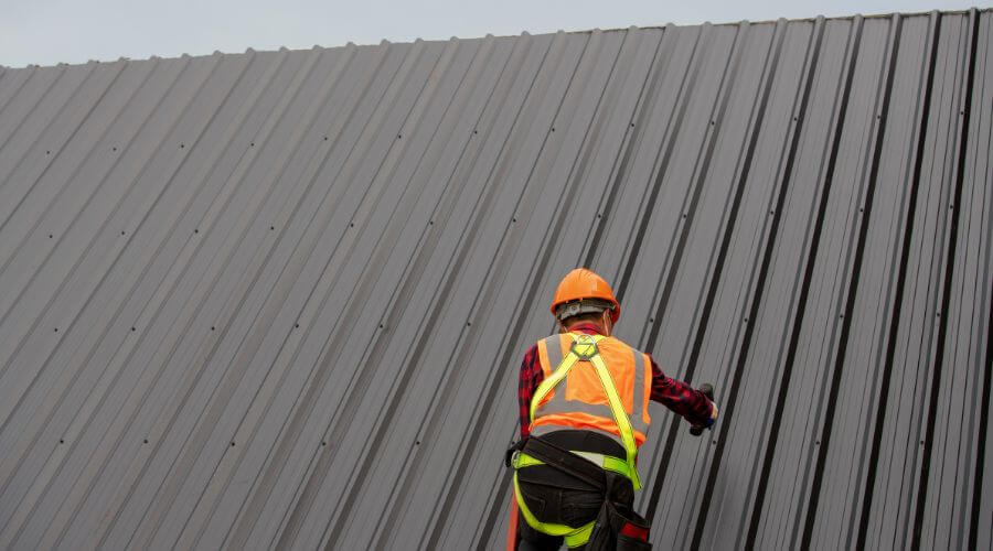 Professional metal roof installation services in Rives Junction, MI